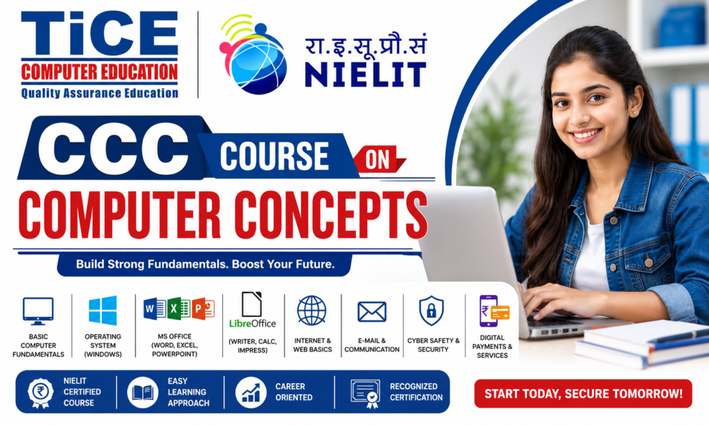 NIELIT CCC Course On Computer Concepts (CCC)
